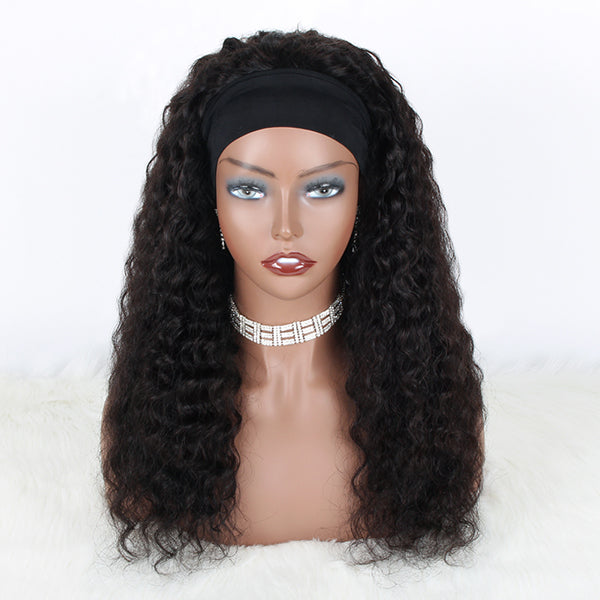 OrderWigsOnline Milan Curly Headband Wigs (Get Free Trendy Headband)